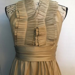WTOO-Watters and Watters gold dress